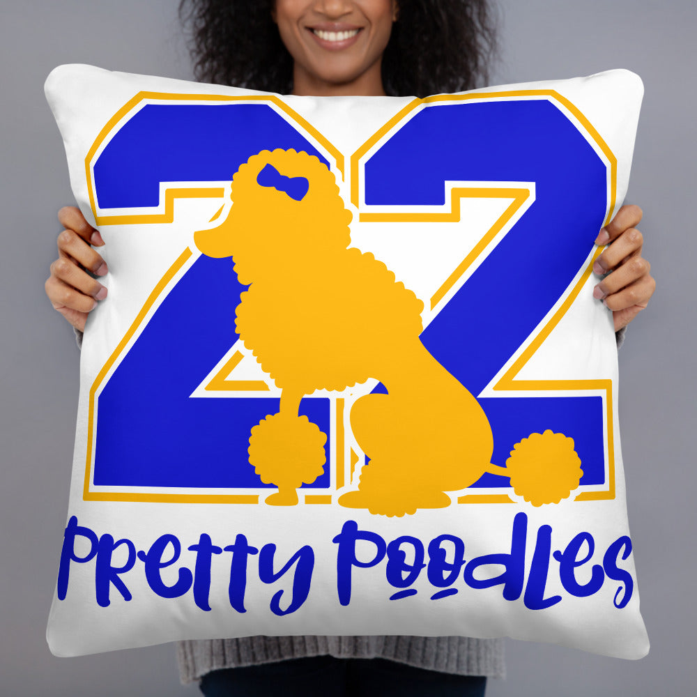 Sigma Pretty Poodles Basic Pillow