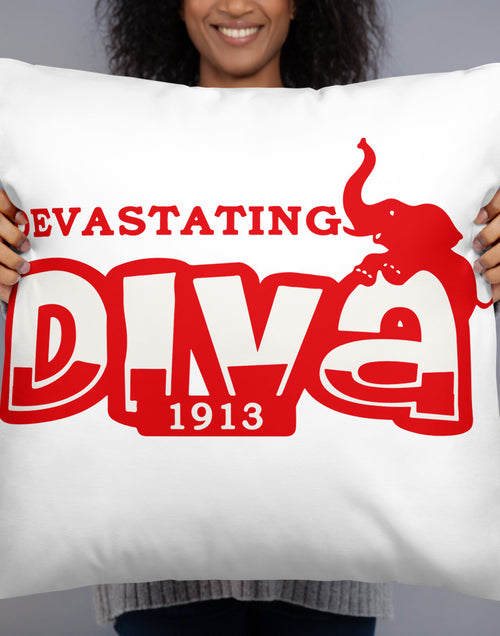 Load image into Gallery viewer, Delta Divas Basic Pillow
