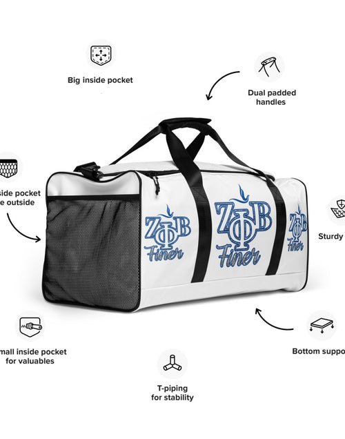 Load image into Gallery viewer, Finer Zeta Duffle bag
