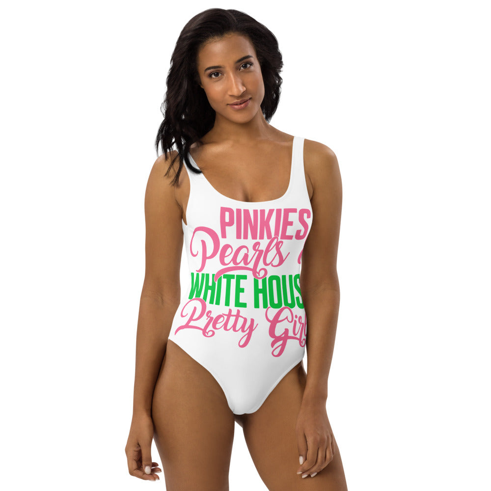 Pearls One-Piece Swimsuit