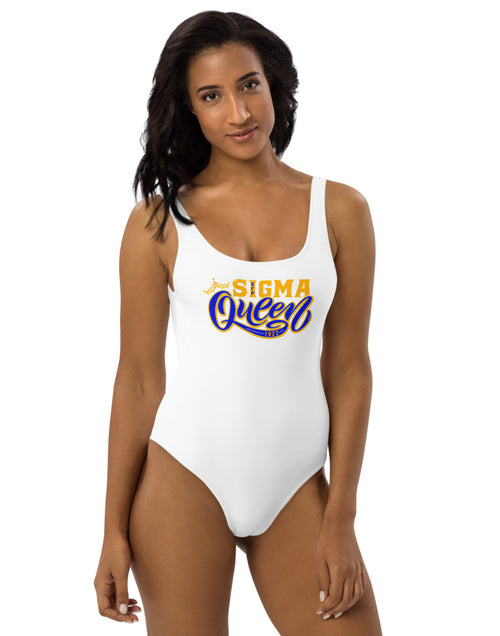 Load image into Gallery viewer, Sigma Queen Sexy One Piece Swimsuit
