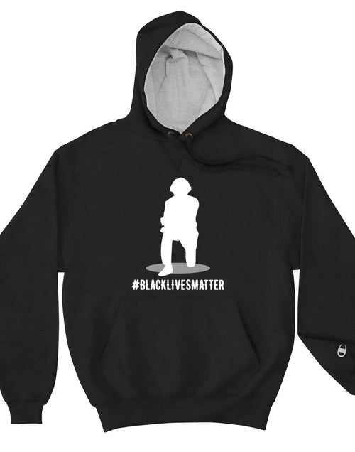 Load image into Gallery viewer, Take A Knee - Black Lives Matter Black Hoodie
