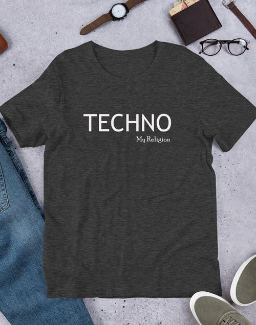 Load image into Gallery viewer, TECHNO Short-Sleeve Unisex T-Shirt
