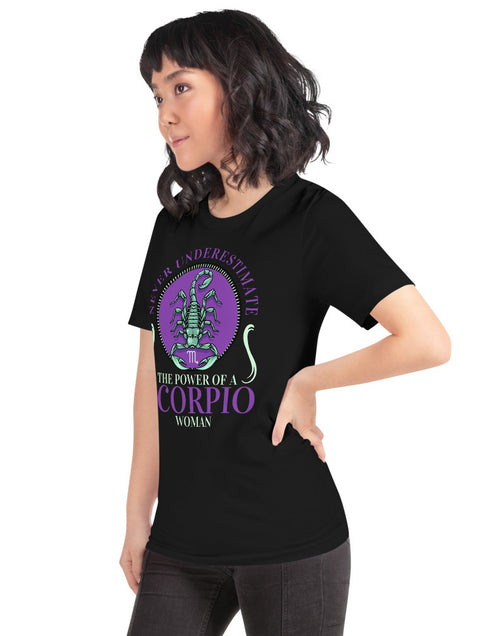 Load image into Gallery viewer, Zodiac Sign Scorpio Short-Sleeve Unisex T-Shirt
