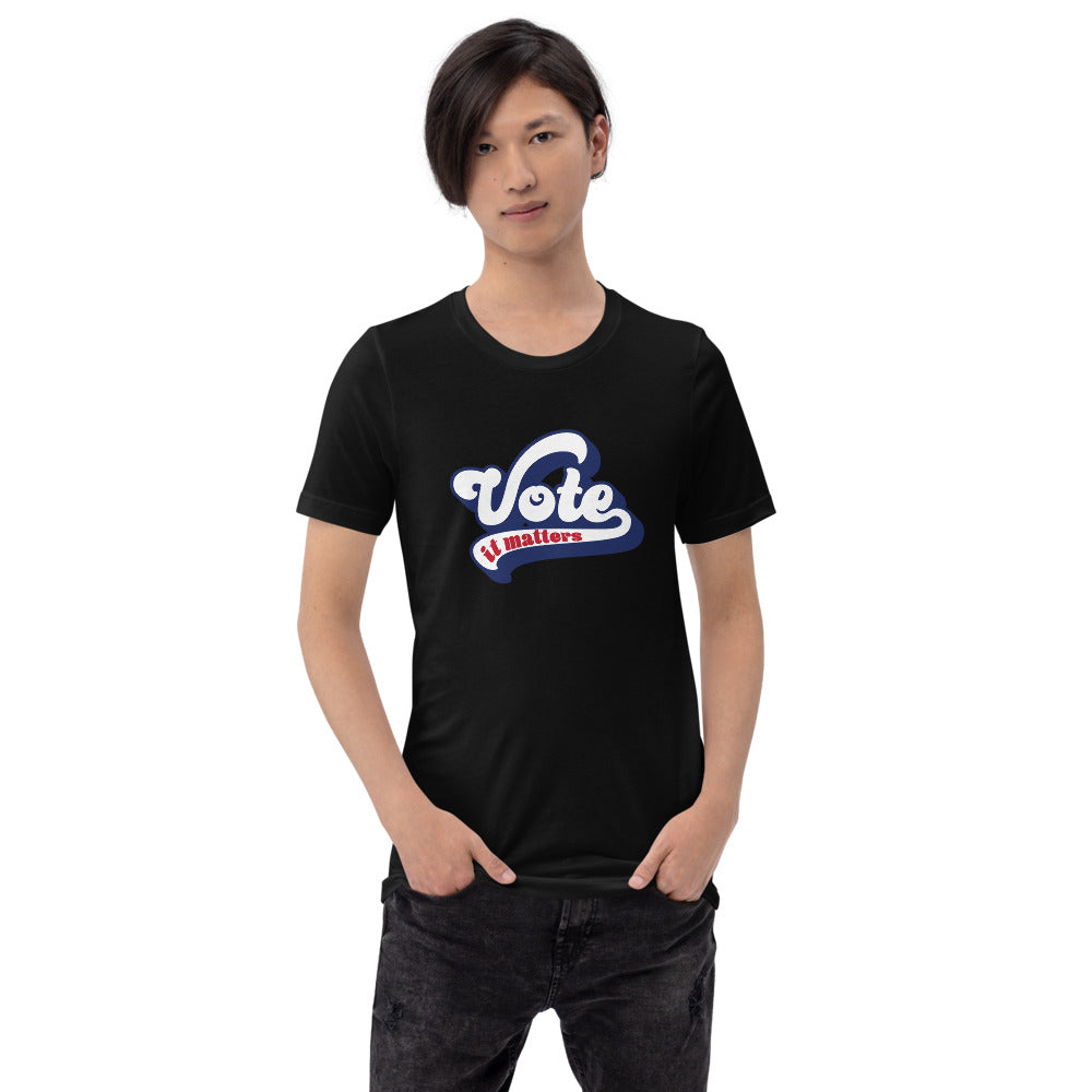 Vote It Matters Short-Sleeve Unisex T-Shirt