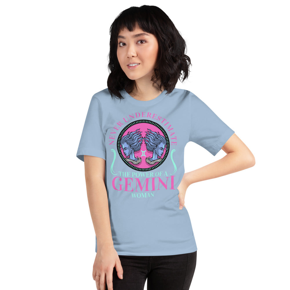 Zodiac Sign Gemini Short-Sleeve Unisex T-Shirt