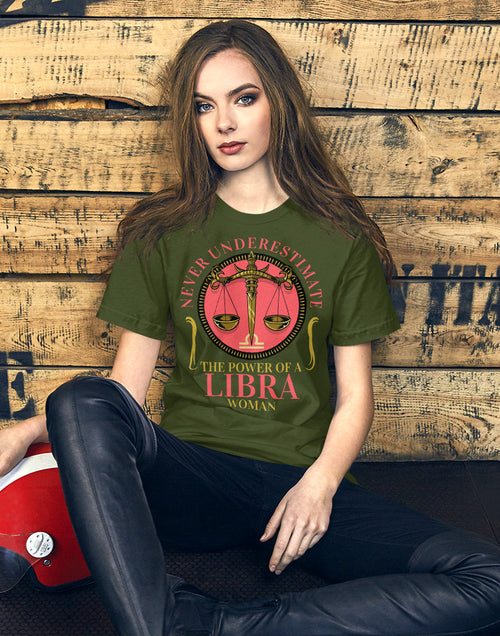 Load image into Gallery viewer, Zodiac Sign Libra Short-Sleeve Unisex T-Shirt
