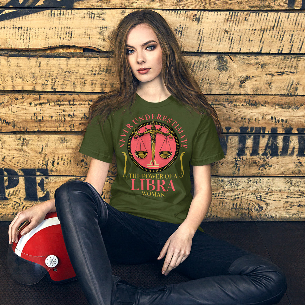 Zodiac Sign Libra Short-Sleeve Unisex T-Shirt