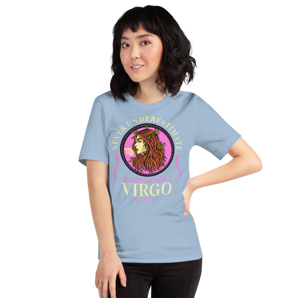 Zodiac Sign Virgo Short-Sleeve Unisex T-Shirt