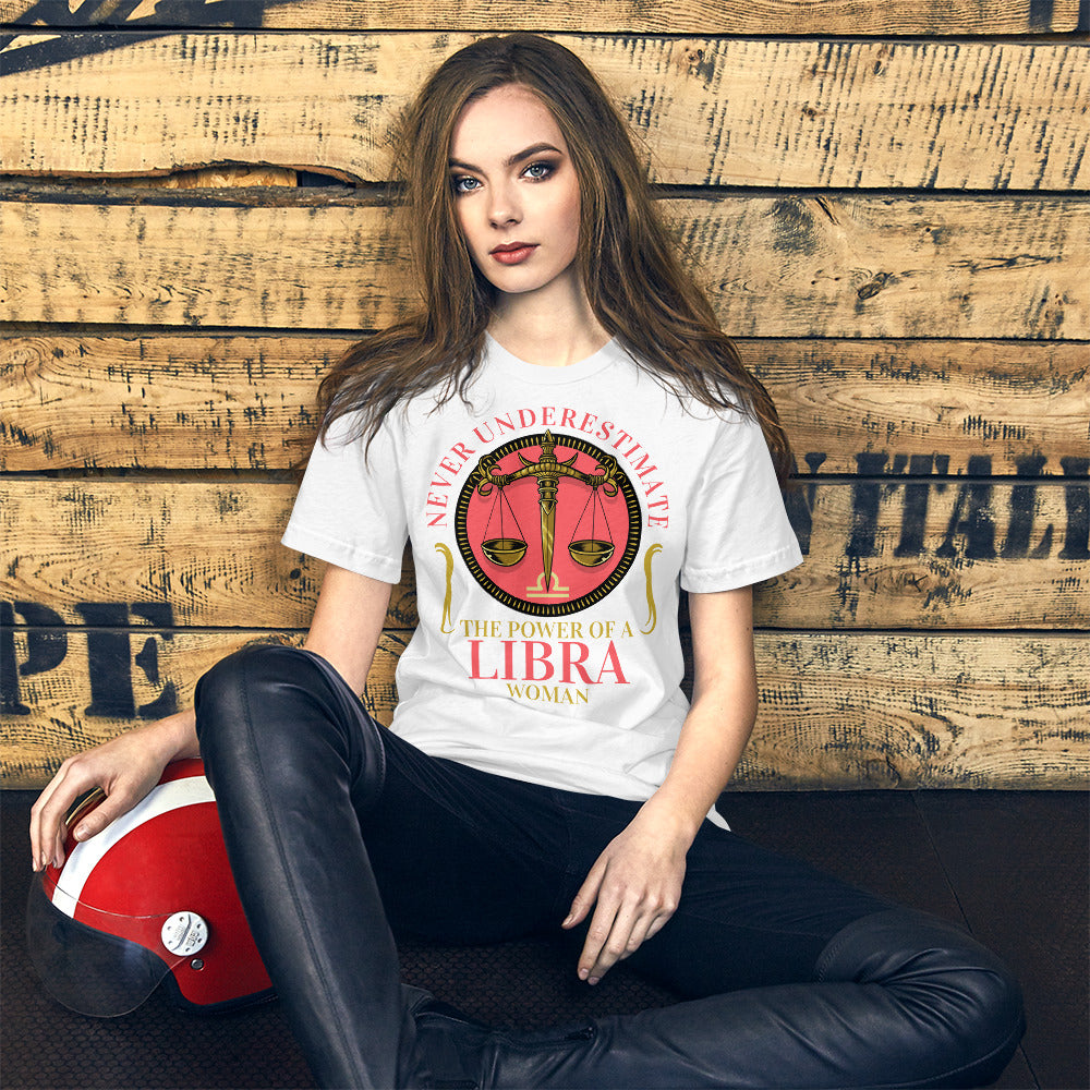 Zodiac Sign Libra Short-Sleeve Unisex T-Shirt