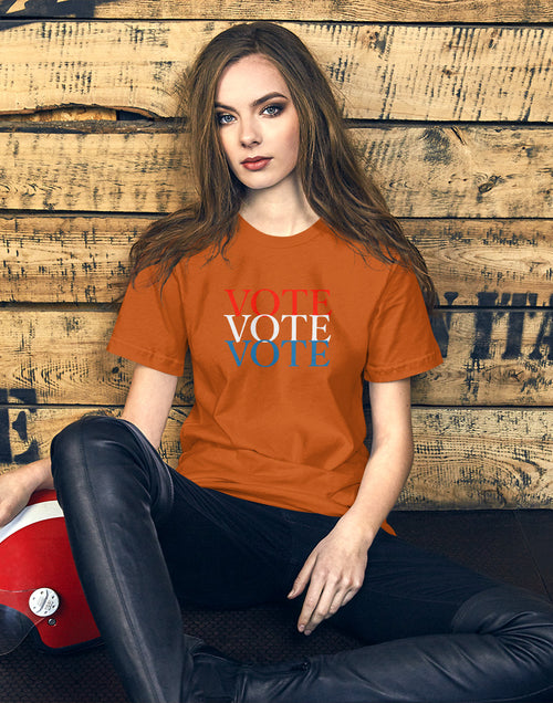 Load image into Gallery viewer, Vote Blue 2020 Short-Sleeve Unisex T-Shirt
