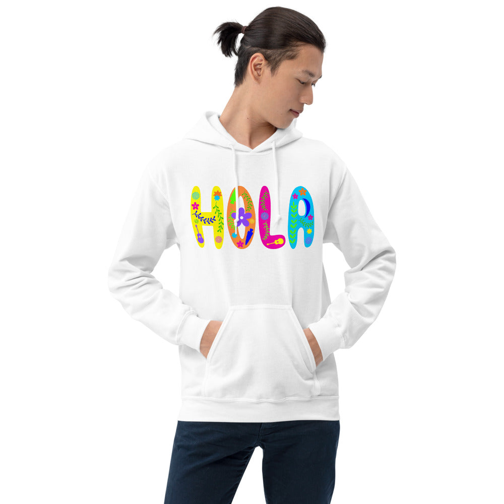 Hola Colorful Unisex Hoodie