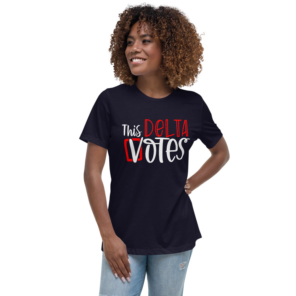 This Delta Votes Women's Relaxed T-Shirt