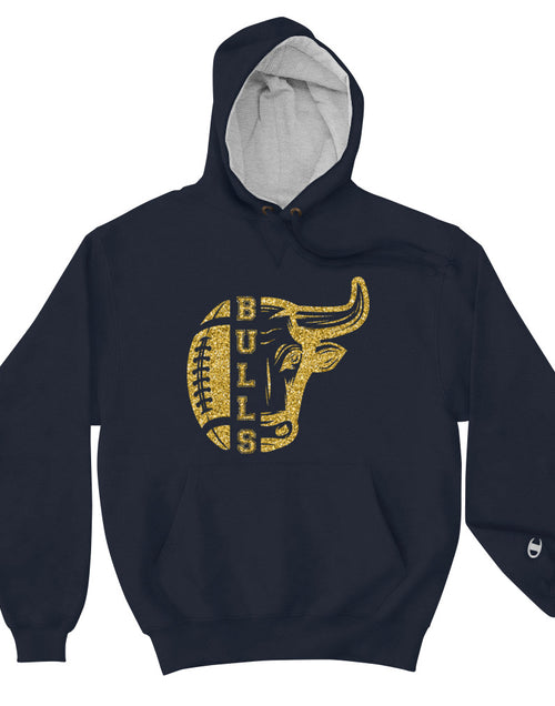 Load image into Gallery viewer, Bulls Football Champion Hoodie
