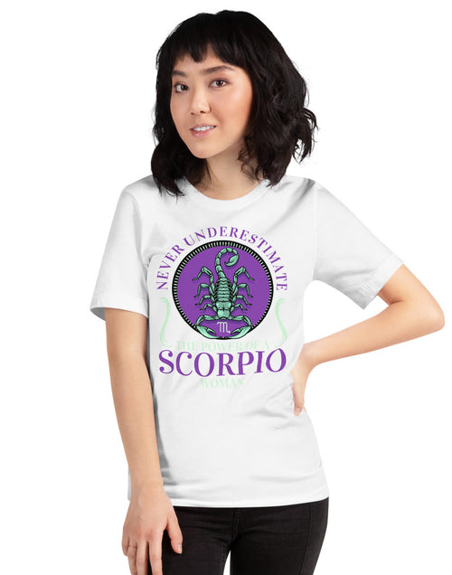 Load image into Gallery viewer, Zodiac Sign Scorpio Short-Sleeve Unisex T-Shirt
