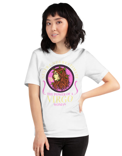 Load image into Gallery viewer, Zodiac Sign Virgo Short-Sleeve Unisex T-Shirt
