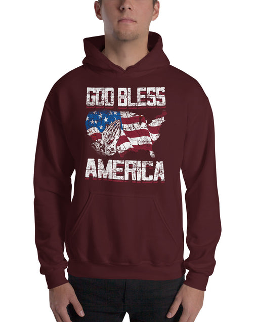 Load image into Gallery viewer, God Bless America Unisex Hoodie
