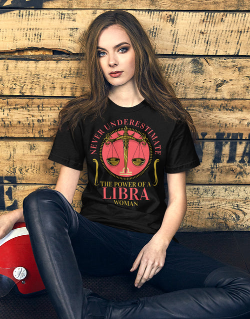 Load image into Gallery viewer, Zodiac Sign Libra Short-Sleeve Unisex T-Shirt
