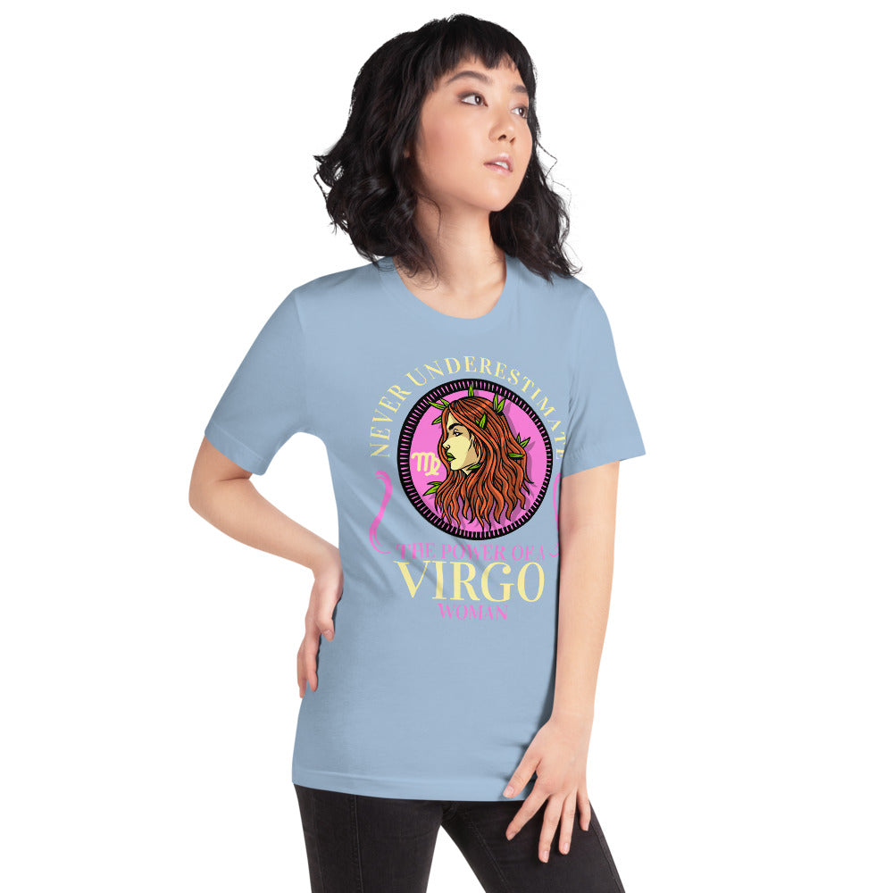 Zodiac Sign Virgo Short-Sleeve Unisex T-Shirt