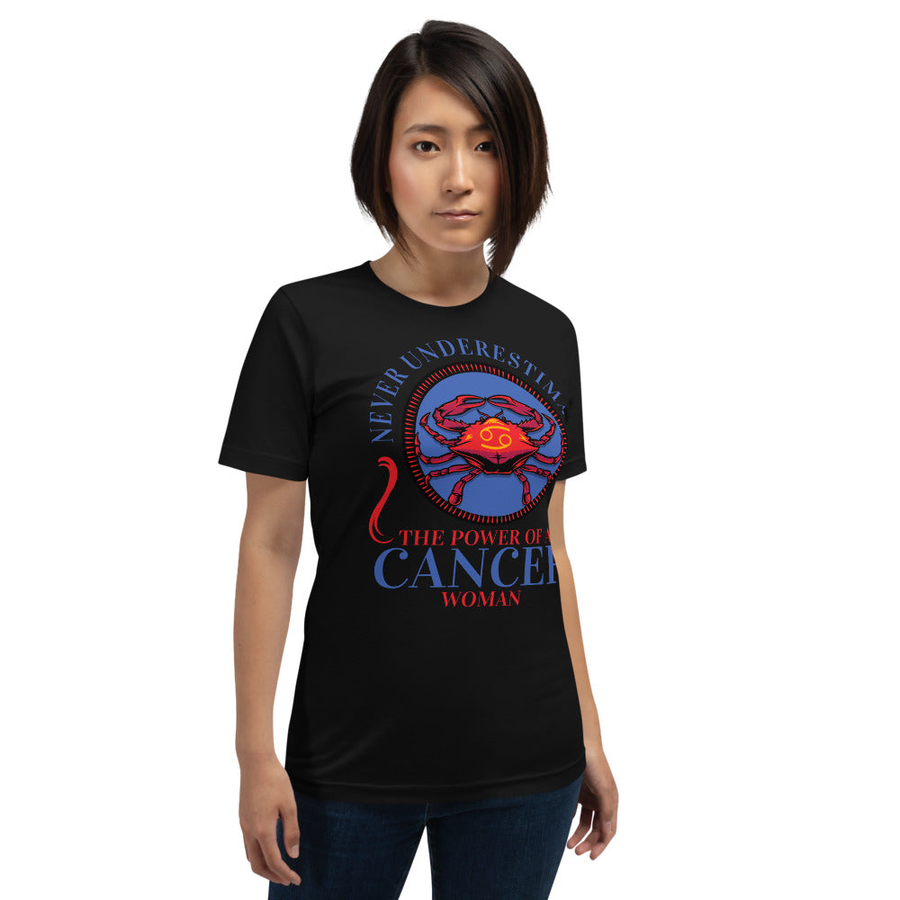 Zodiac Sign Cancer Short-Sleeve Unisex T-Shirt