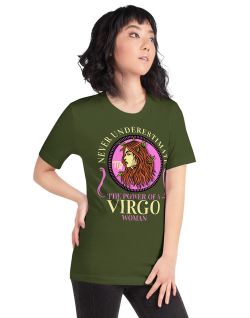 Load image into Gallery viewer, Zodiac Sign Virgo Short-Sleeve Unisex T-Shirt
