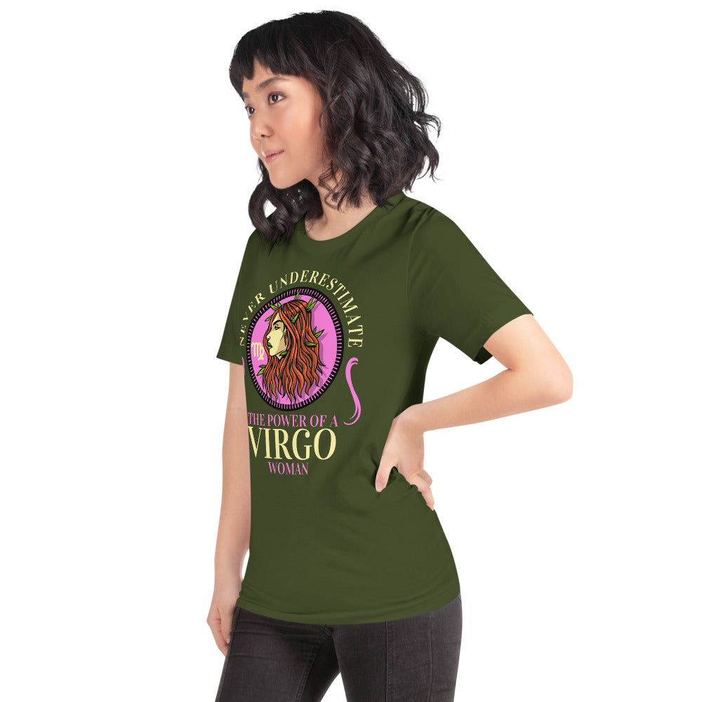 Zodiac Sign Virgo Short-Sleeve Unisex T-Shirt