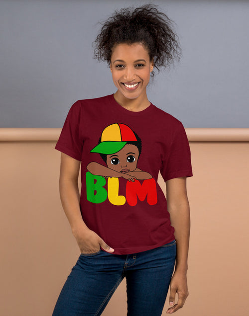 Load image into Gallery viewer, Little Boy Cutie Black Lives Matter T-Shirt
