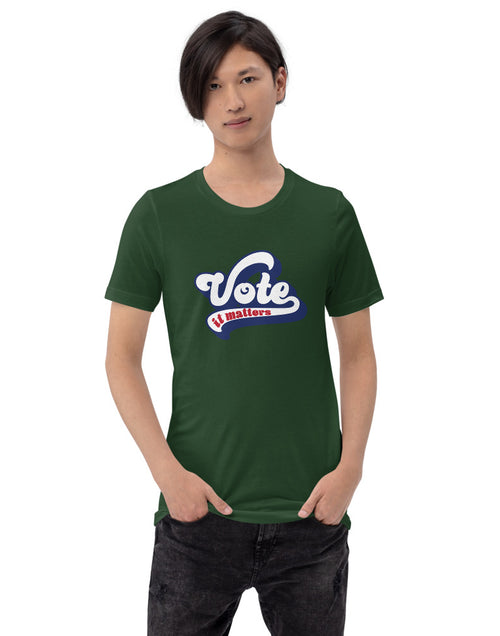 Load image into Gallery viewer, Vote It Matters Short-Sleeve Unisex T-Shirt
