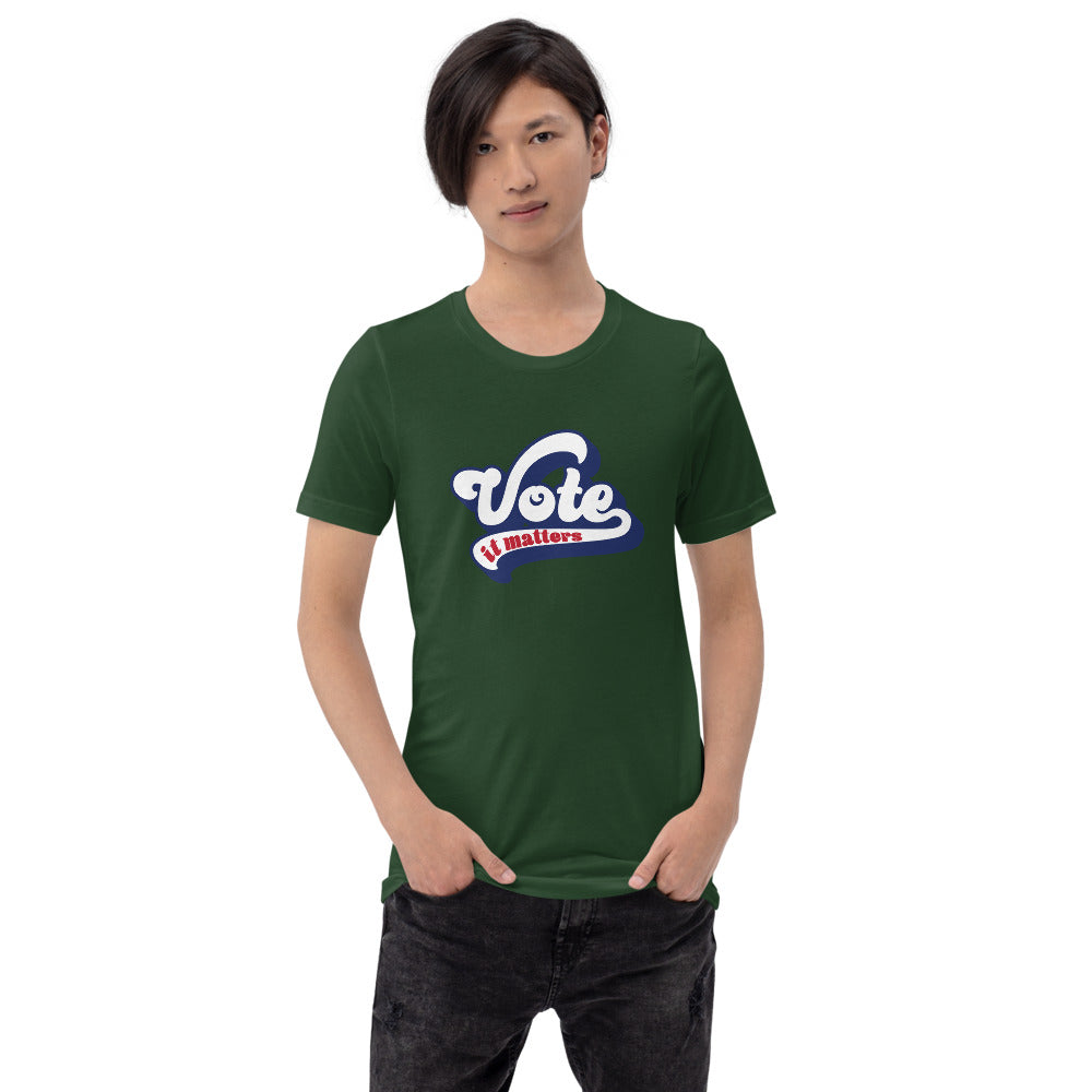 Vote It Matters Short-Sleeve Unisex T-Shirt