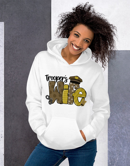 Load image into Gallery viewer, Trooper&#39;s Wife Unisex Hoodie
