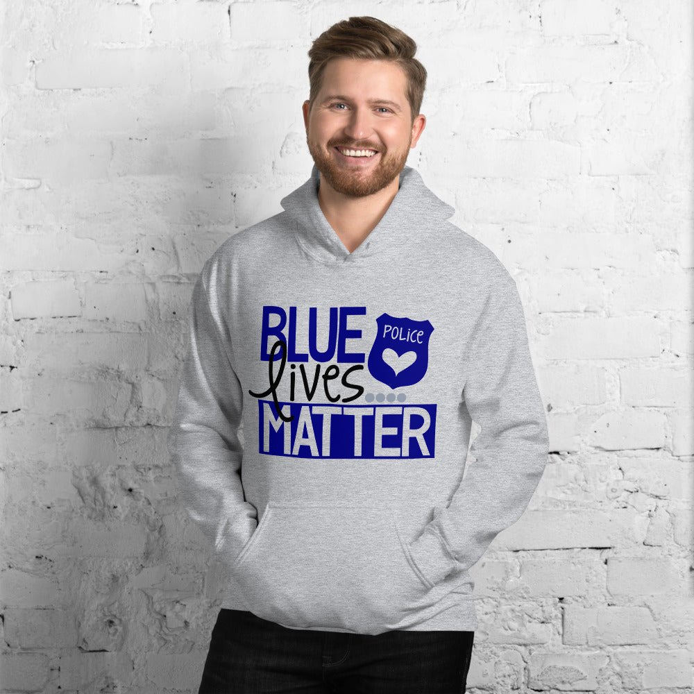 Blue Lives Matter Unisex Hoodie