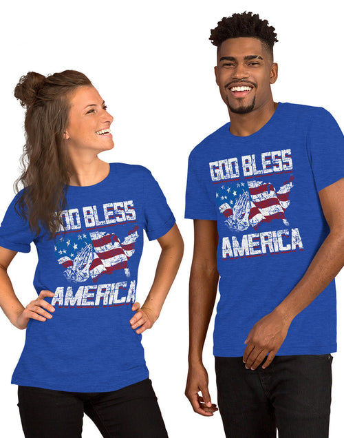 Load image into Gallery viewer, God Bless America Short-Sleeve Unisex T-Shirt
