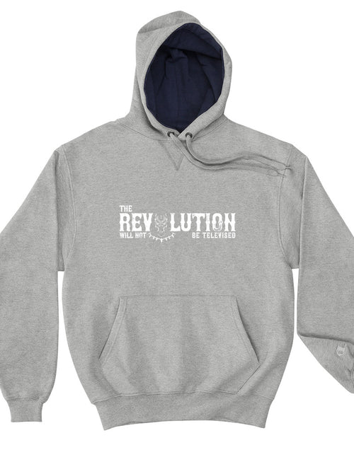 Load image into Gallery viewer, The Revolution Will Not Be Televised Champion Hoodie
