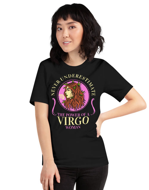 Load image into Gallery viewer, Zodiac Sign Virgo Short-Sleeve Unisex T-Shirt
