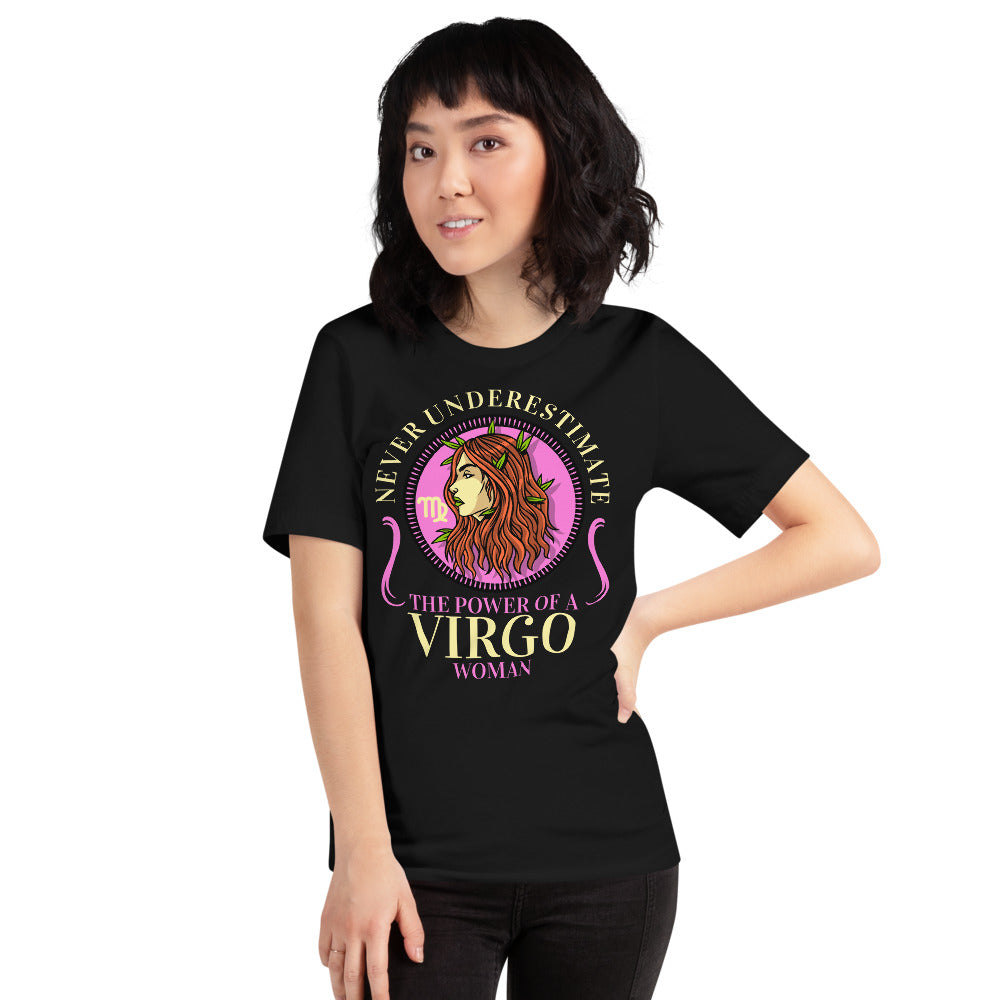 Zodiac Sign Virgo Short-Sleeve Unisex T-Shirt