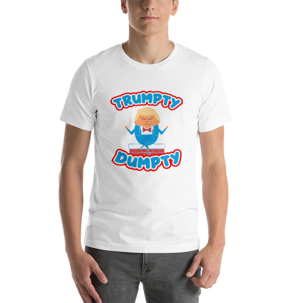 White Trumpty Dumpty Short-Sleeve Unisex T-Shirt