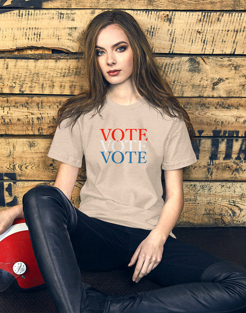 Load image into Gallery viewer, Vote Blue 2020 Short-Sleeve Unisex T-Shirt
