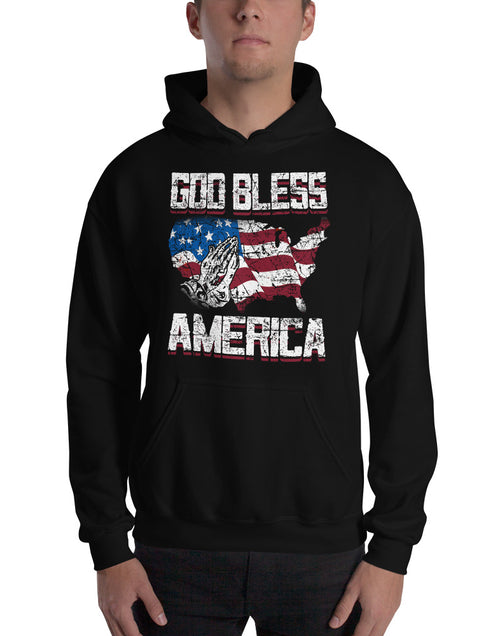 Load image into Gallery viewer, God Bless America Unisex Hoodie
