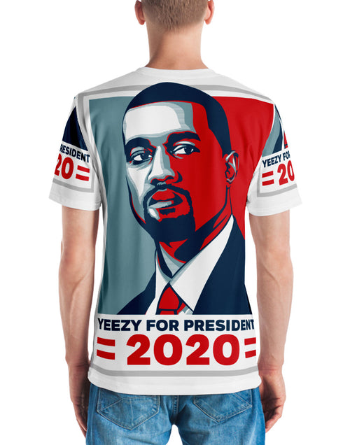 Load image into Gallery viewer, Kanye West For President Men&#39;s T-shirt
