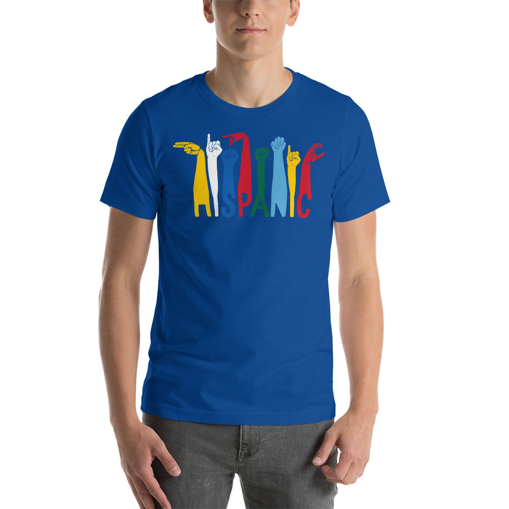 Hispanic Hand Gestures Short-Sleeve Unisex T-Shirt