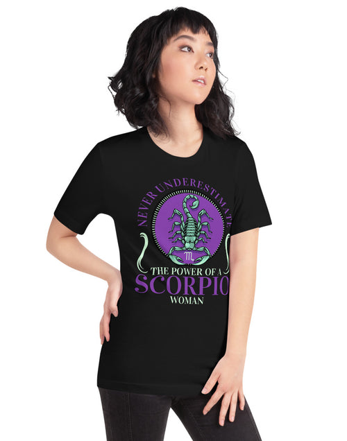 Load image into Gallery viewer, Zodiac Sign Scorpio Short-Sleeve Unisex T-Shirt
