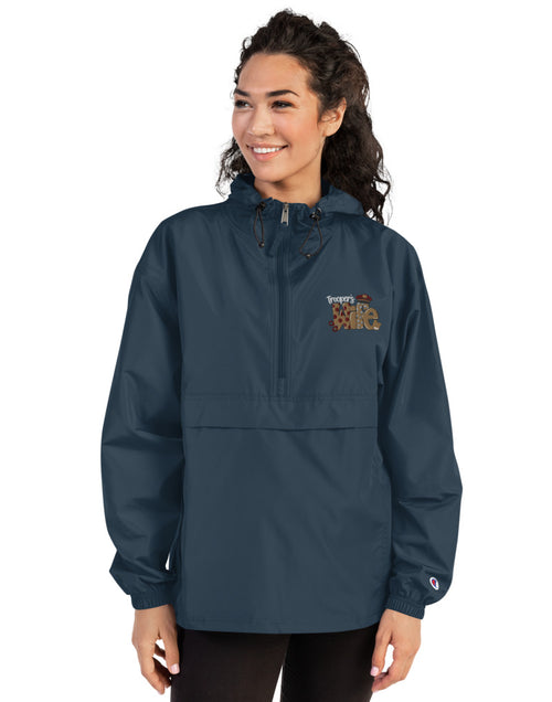 Load image into Gallery viewer, Trooper&#39;s Wife Embroidered Champion Packable Jacket
