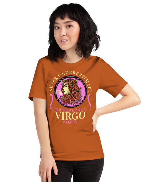 Load image into Gallery viewer, Zodiac Sign Virgo Short-Sleeve Unisex T-Shirt
