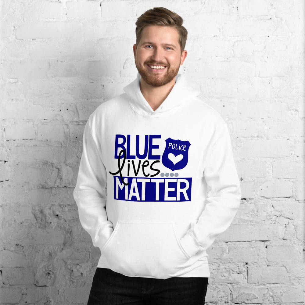 Blue Lives Matter Unisex Hoodie