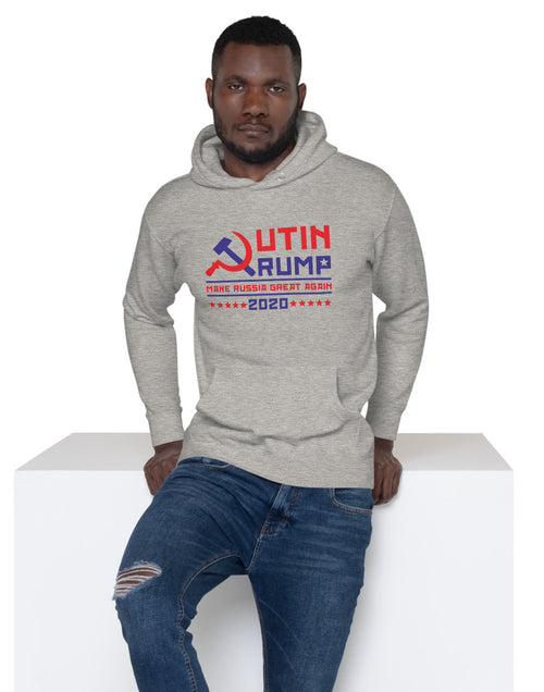 Load image into Gallery viewer, Putin Trump 2020 Make Russia Great Again Unisex Hoodie
