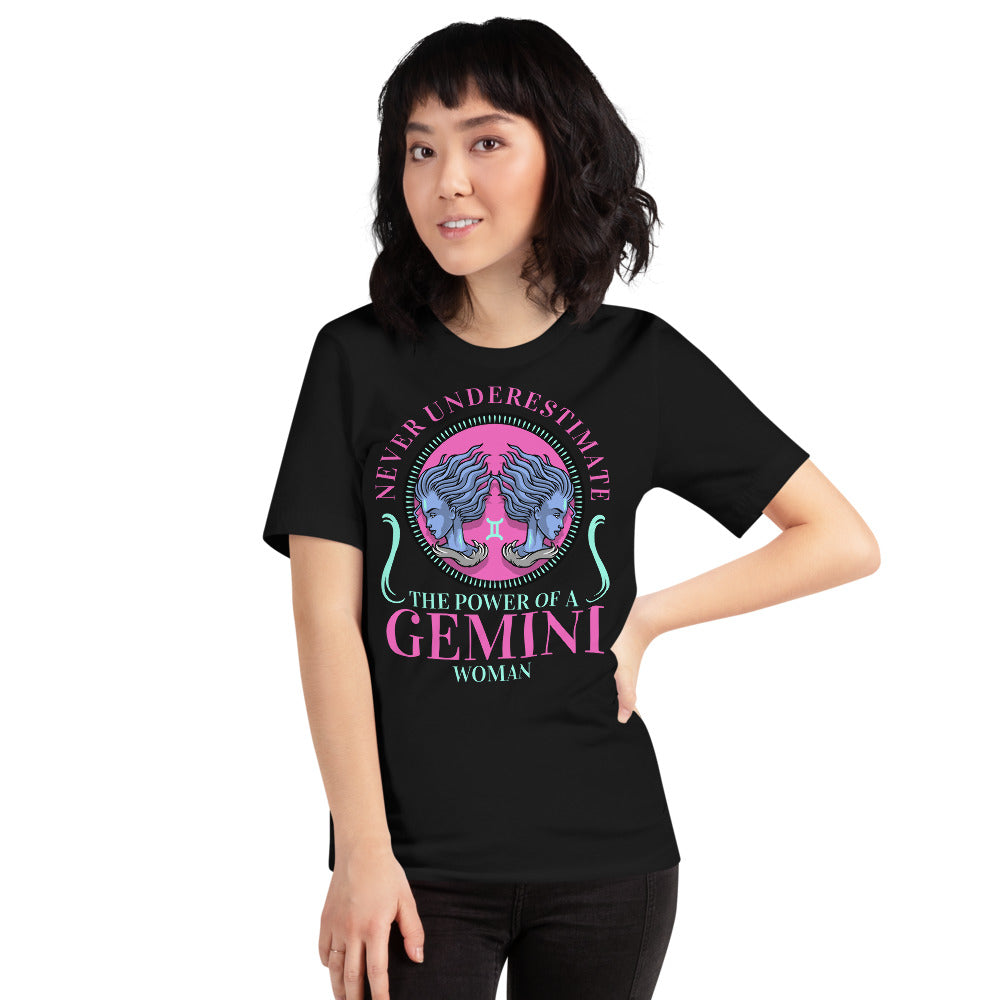 Zodiac Sign Gemini Short-Sleeve Unisex T-Shirt