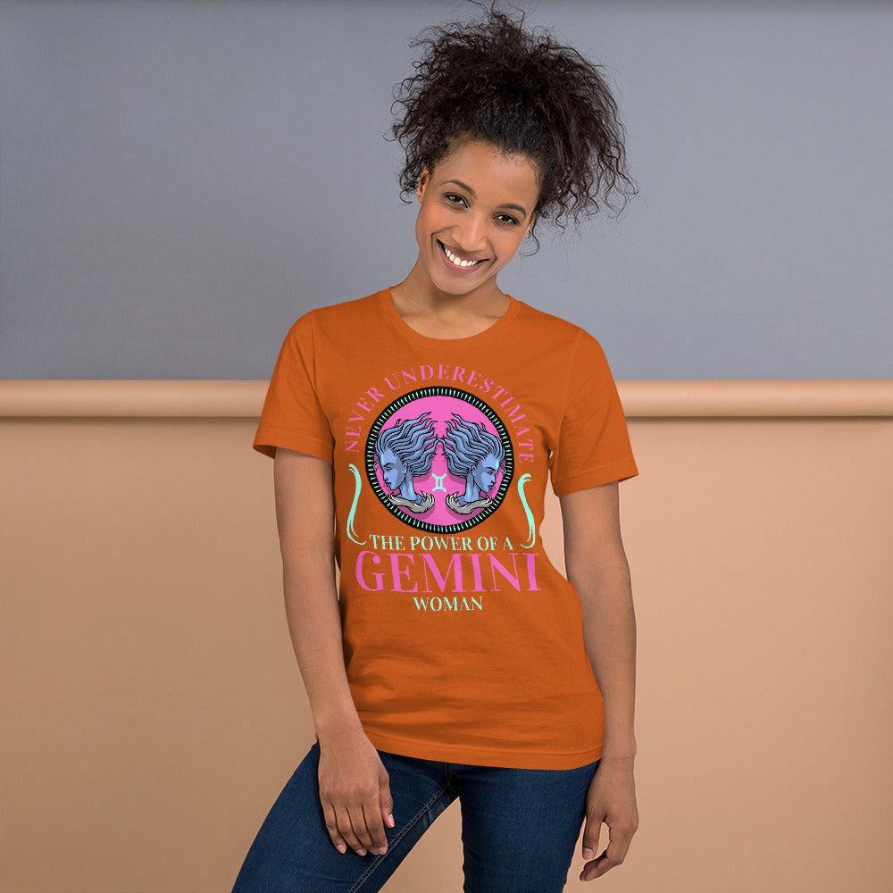 Zodiac Gemini Short-Sleeve Unisex T-Shirt