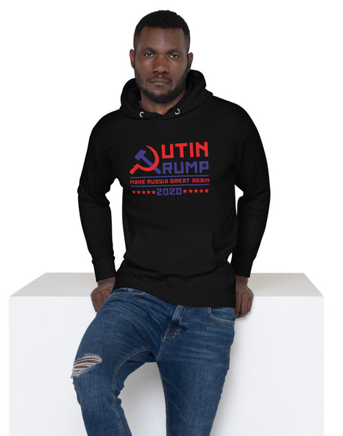 Load image into Gallery viewer, Putin Trump 2020 Make Russia Great Again Unisex Hoodie
