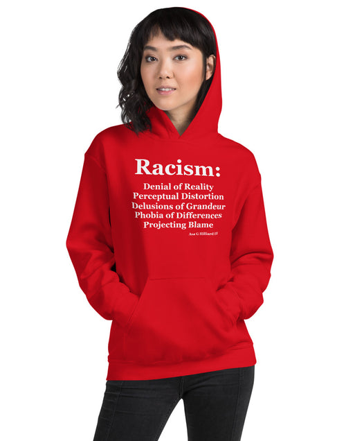 Load image into Gallery viewer, Racism Defined Unisex Hoodie
