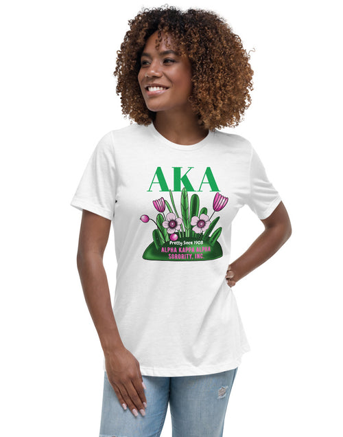 Load image into Gallery viewer, Alpha Kappa Alpha pretty Since 1908  T-Shirt
